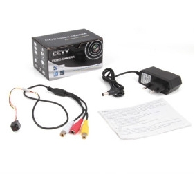 CCD Spy 520TVL Mini CCTV Camera + High Definition, Night Vision